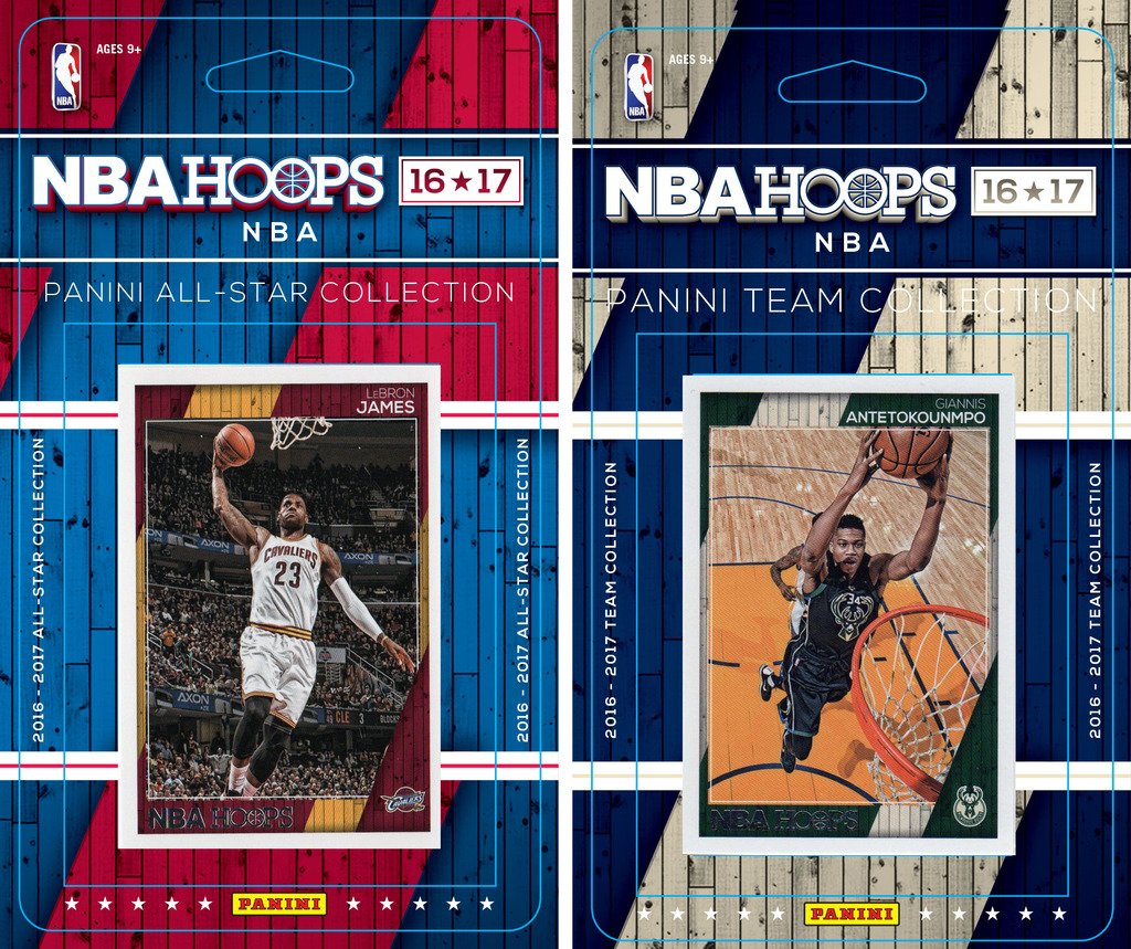 Nba Milwaukee Bucks Licensed 2016-17 Hoops Team Set Plus 2016-17 Hoops All-Star Set