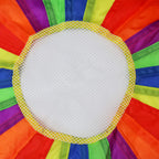 Sonyabecca Play Parachute For Kids Tent Cooperative Team Building Games Birthday Gift (20Ft)