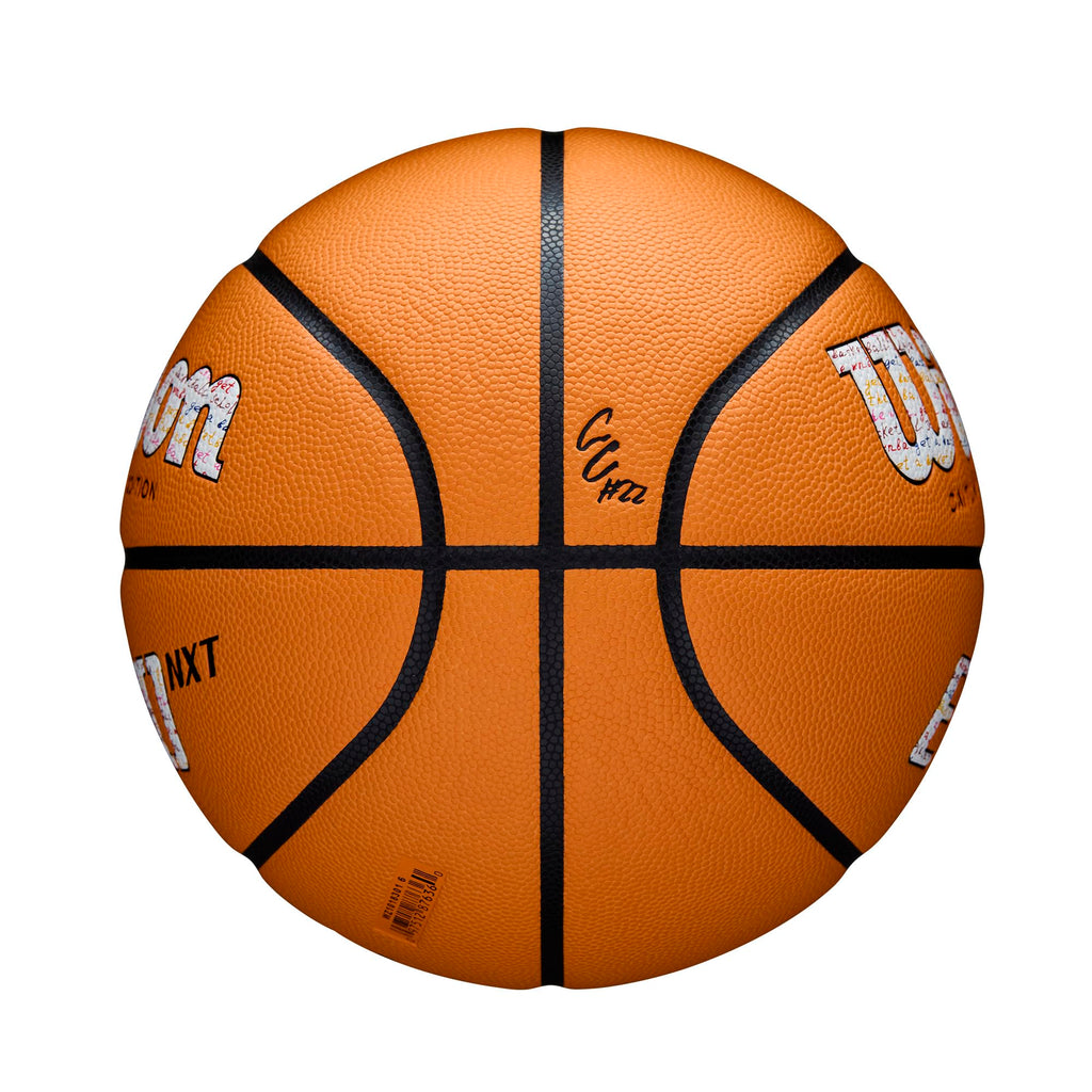 Wilson Caitlin Clark Evo Nxt 3951 Game Basketball - Orange, Size 7-29.5''