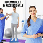 Xl Or L Foam Balance Pad - Free Stretching Strap & Booklet | Extra Large Balance Pads - Physical Therapy, Ankle & Knee Rehab