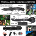 Gifts For Man Dad Husband, 210 Pcs Survival First Aid Kit, Professional Survival Gear Camping Essentials Emergency Medical Goods
