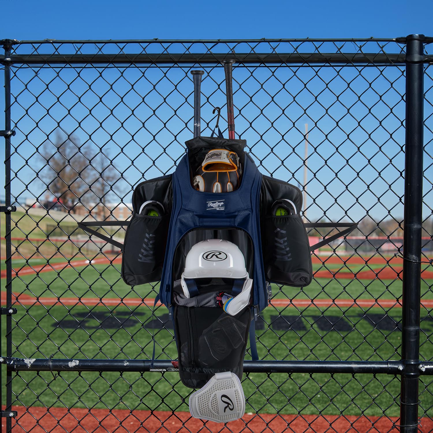 Rawlings | LEGION 2.0 Players Backpack | Baseball/Softball | NAVY
