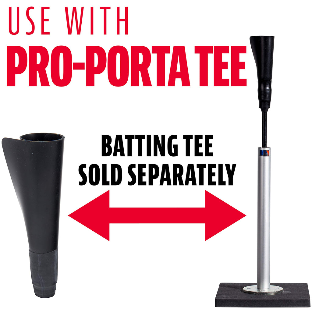 Franklin Sports Pro Porta Tee Topper, Black