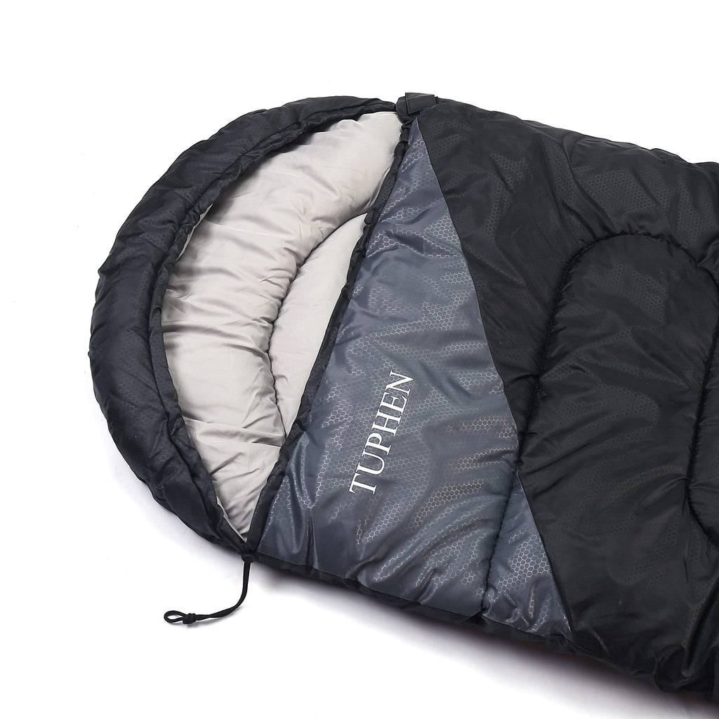 Tuphen Camping Sleeping Bag For Adults Kids - 3-4 Seasons Warm Cold Weather - Waterproof Sleeping Bags For Hiking Backpacking Ou