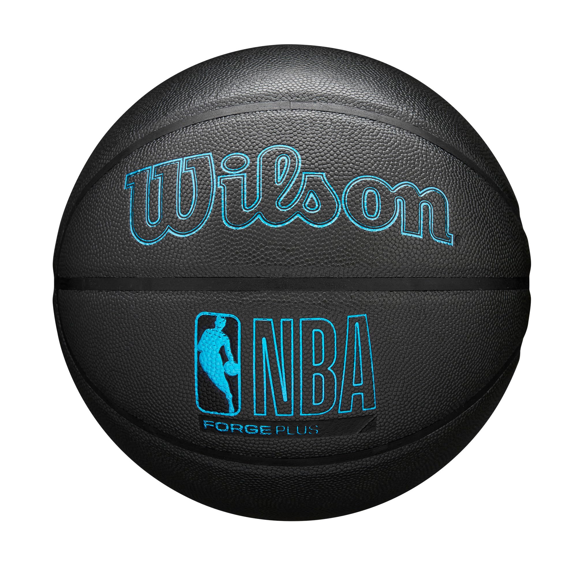 Wilson Nba Forge Plus Indoor/Outdoor Basketball - Charcoal Grey, Size 7-29.5''