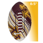 Franklin Sports Minnesota Golden Gophers Foam Football - Youth Mini Football For Kids - 8.5'' Junior Soft Foam Ball - Spacelace