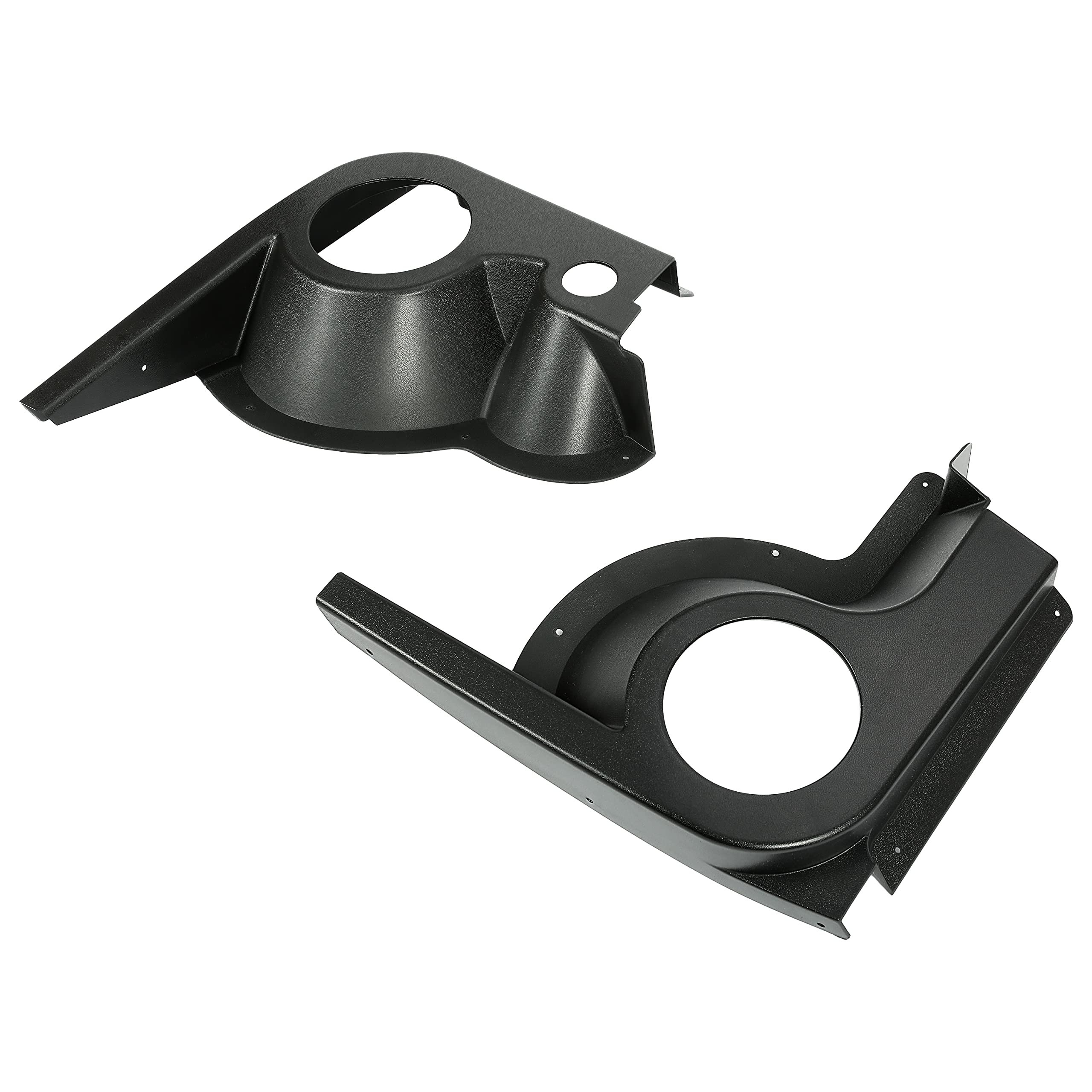 Hecasa Golf Cart Speaker Pod Kit Compatible With 1994+ Ezgo Txt Replacement For 627153 Plastic Black