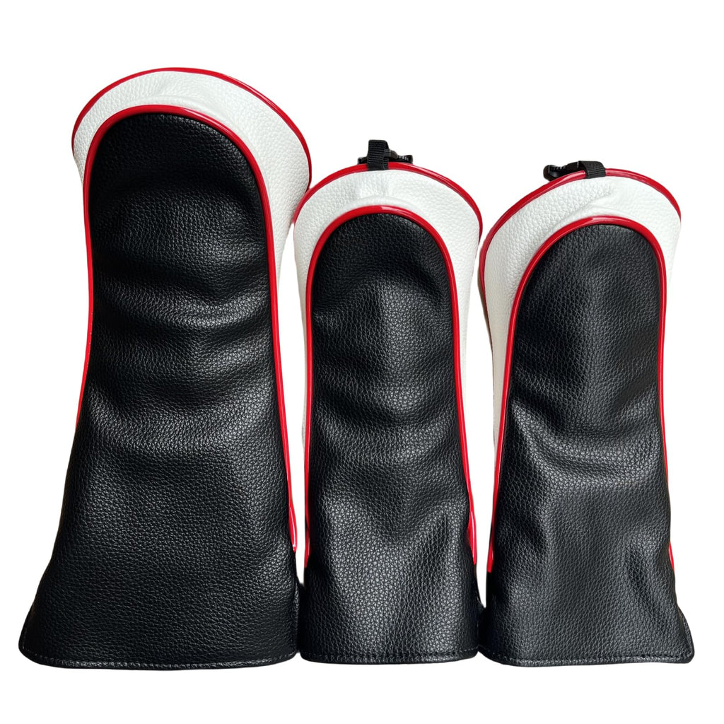 Golf Club Covers - 3 Pack Golf Club Head Covers For Driver And Woods - Usa Flag Driver Headcover 3 Wood Headcover Fairway Wood C