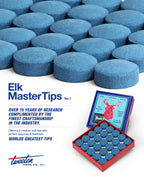 Tweeten Elk Master Billiard Pool Cue Tips - 13 Mm, Pack Of 5