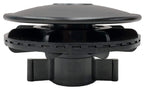 Vico Marine - Boat Vent Ii - Black- 4.5'' W X 4.5'' D X 2.5'' - Quick And Easy Installation