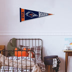Rico Industries Ncaa Texas-San Antonio Roadrunners - Utsa Rally 12'' X 30'' Felt Wall D  Cor Pennant - Great For Home/Bed Room/M