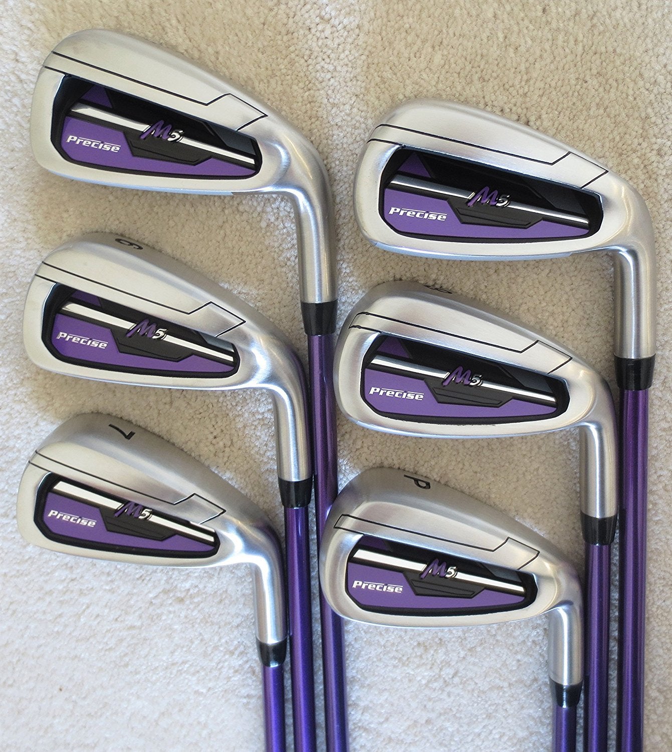 Petite Womens Complete Golf Set - For Ladies 5Ft To 5Ft 6In Tall - Custom Fit Clubs Driver, Wood, Hybrid, Irons Deluxe Stand Bag