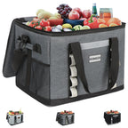 Insmeer Insulated Cooler Bag 65Cans/32 Cans Large Cooler Bag Soft Sided Cooler With Shoulder Strap, Collapsible Leakproof Portab
