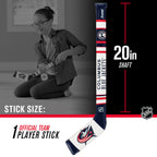Franklin Sports Columbus Blue Jackets Nhl Mini Soft Hockey Stick Set - Nhl Team Soft Foam Mini Hockey Stick And Ball Set - Great