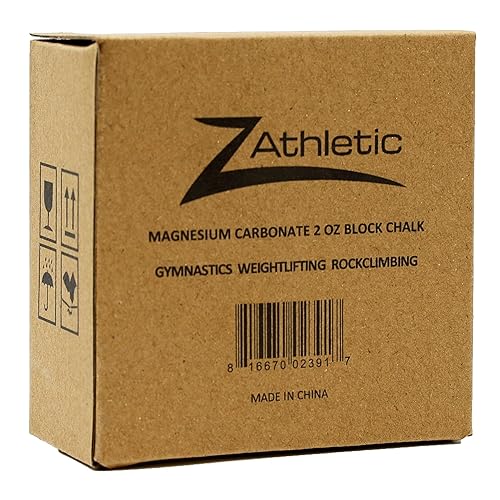 Z Athletic Chalk Block (2Oz) For Gymnastics, Weightlifting, Rock Climbing, Bouldering (Single Count)