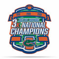 Rico Industries Ncaa Florida Gators Champ Shape Cut Pennant - Home And Living Room D  Cor - Soft Felt Ez To Hang