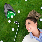 Golf Automatic Putting Machine, Golf Practice Putting Hole Auto Returning Golf Cup Training Aid, Putting Returner For Indoor Out