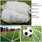 Soccer Goal Net Football Polyethylene Training Nets Full Size Post Not Included(12 X 6Ft)