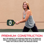 Franklin Sports Nfl Green Bay Packers Pickleball Paddle - Pickleball X - Polypropylene Core, Team Logo - Nfl Official Licensed P