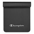 Champion 10mm Exercise Mat, Black, Cushioned Non-Slip Workout Mat with Textured Base for Yoga, Pilates, Stretching & Floor-Based