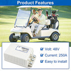 1515-5206 Sx Dc Speed Motor Controller 48V 250A With Mcor3 Throttle For Curtis Golf Cart Control #103982301 Compatible With Prec