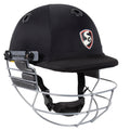 SG Blaze Tech Cricket Helmet | Black | Large | Polypropylene | Unisex | Lightweight | High-Density EVA Lining | Adjustable Strap