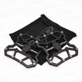 SABLUE Universal Clipless to Platform Adapters Cleats Pedal for SPD Shimano Speedplay Bike Cycle (L-Black)