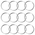 Wicked Scuba 316 Stainless Steel 2Mm X 34Mm Round Split Ring - 12 Pack