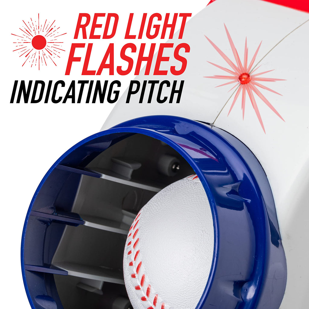Franklin Sports Kids Mlb Pitching Machine - Mlb Baseball Pitching Machine For Kids Batting Practice - Mlb Power Pitcher With Adj