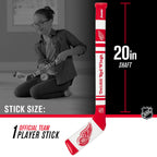Franklin Sports Detroit Red Wings Nhl Mini Soft Hockey Stick Set - Nhl Team Soft Foam Mini Hockey Stick And Ball Set - Great Toy
