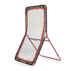 Rukket 4X7Ft Lacrosse Rebounder Pitchback Training Screen, Practice Catching, Throwing, And Shooting