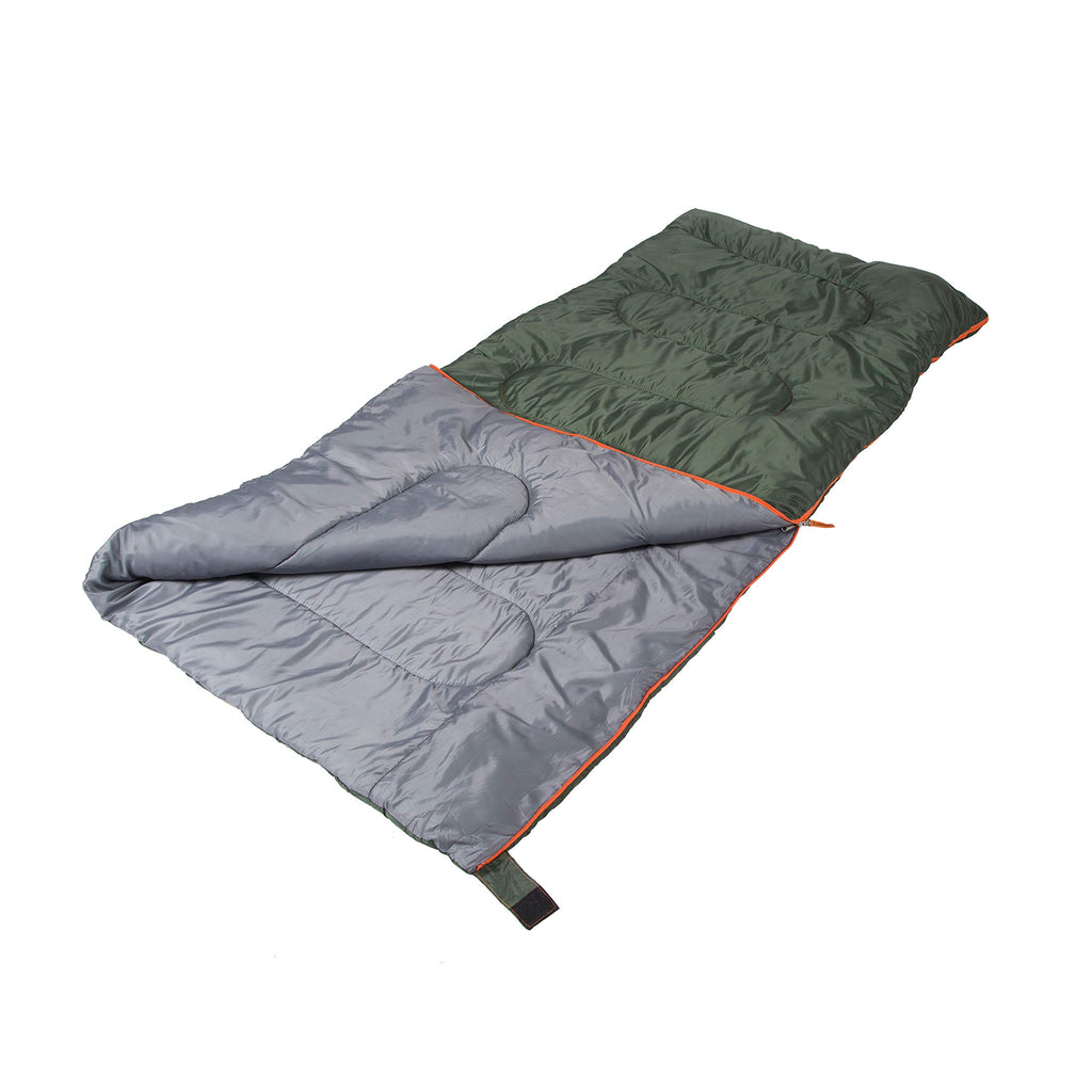 Stansport Scout- 3 Lb - 33 In X 75In Rect. Sleeping Bag - Forest Green