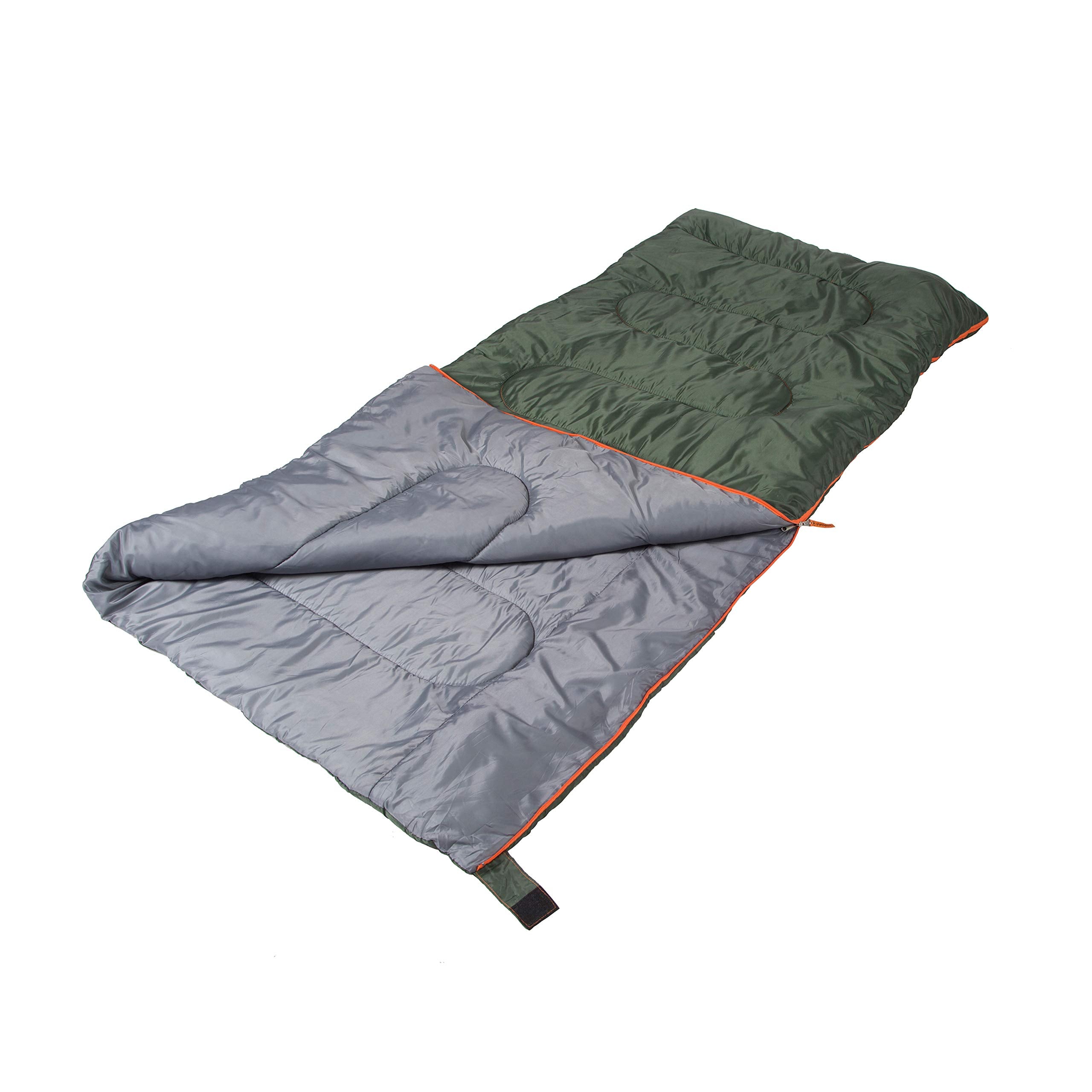Stansport Scout- 3 Lb - 33 In X 75In Rect. Sleeping Bag - Forest Green