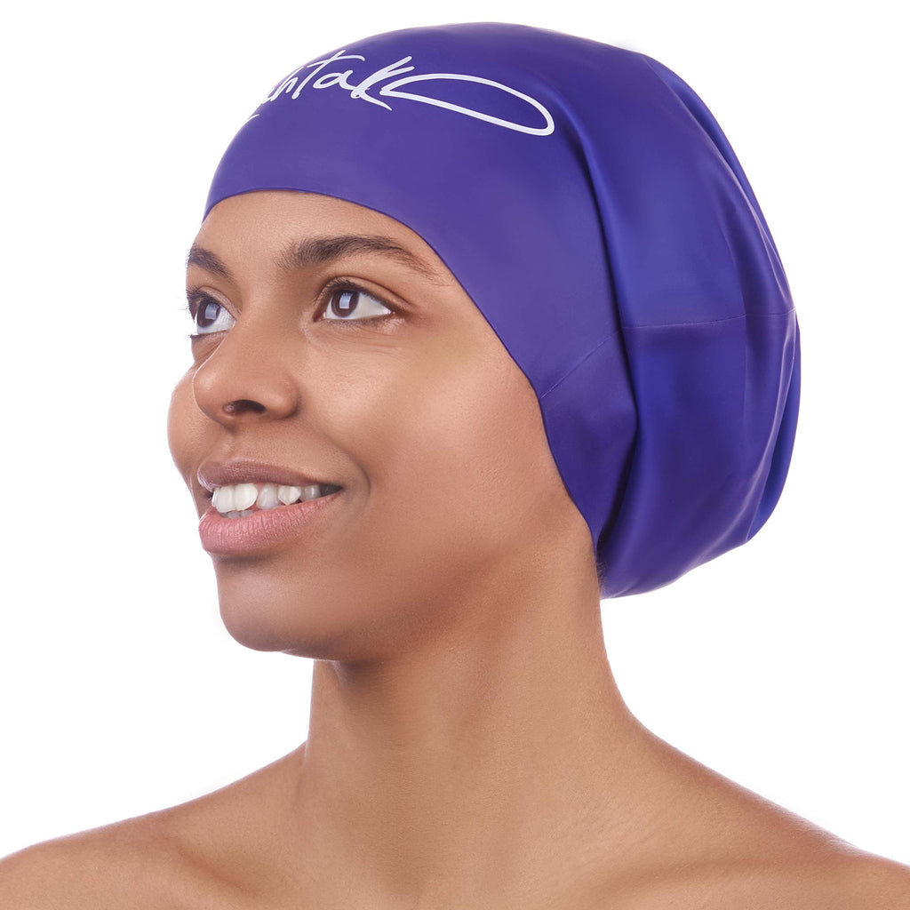 Long Hair Swim Cap - Swimming Caps For Women Men - Extra Large Swimming Caps Waterproof Silicone Swim Cap - Dreadlocks - Suits R