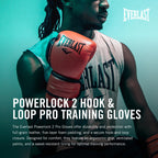 Everlast Powerlock2 Training Glove 14Oz Red/Black