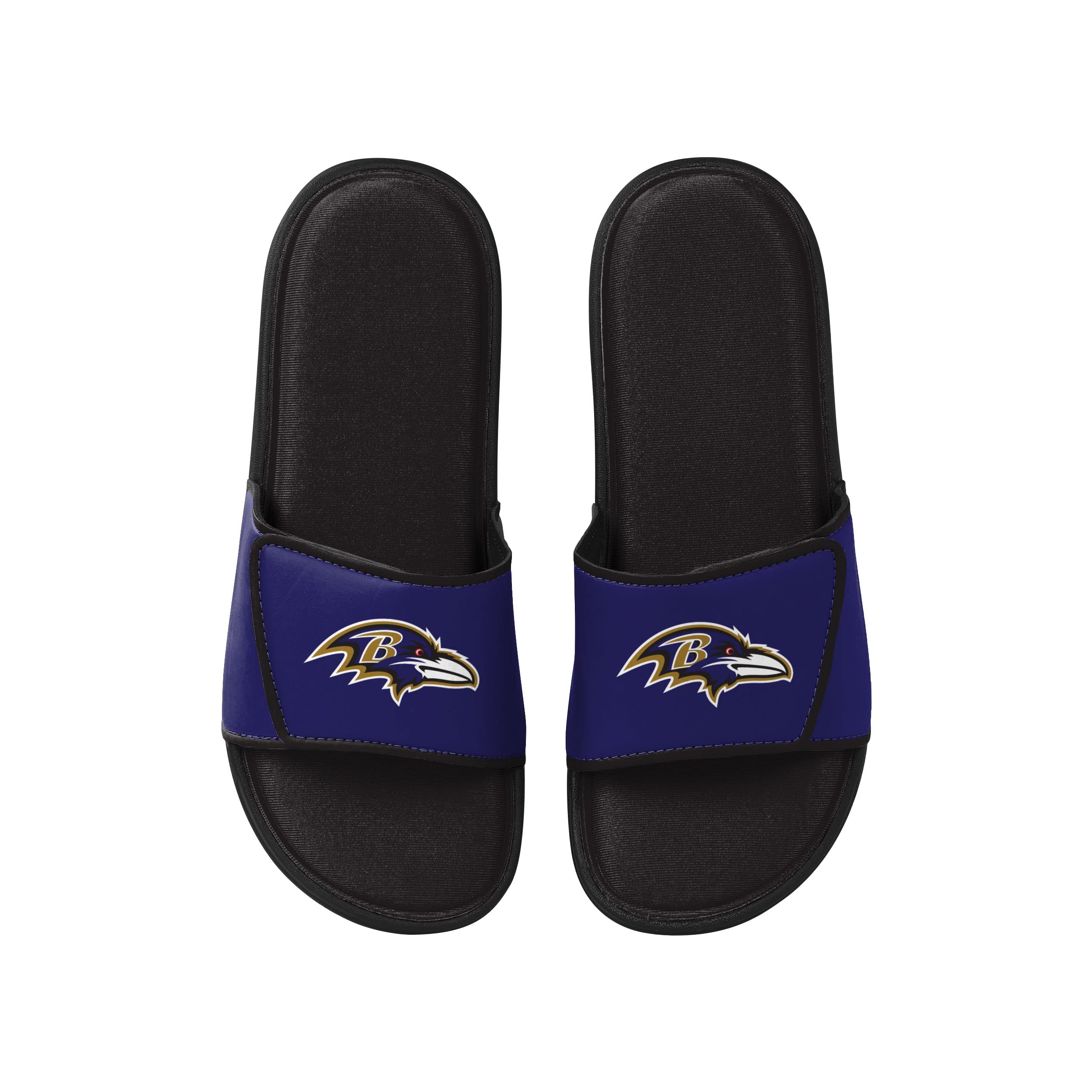 FOCO Baltimore Ravens NFL Mens Foam Sport Slide - S