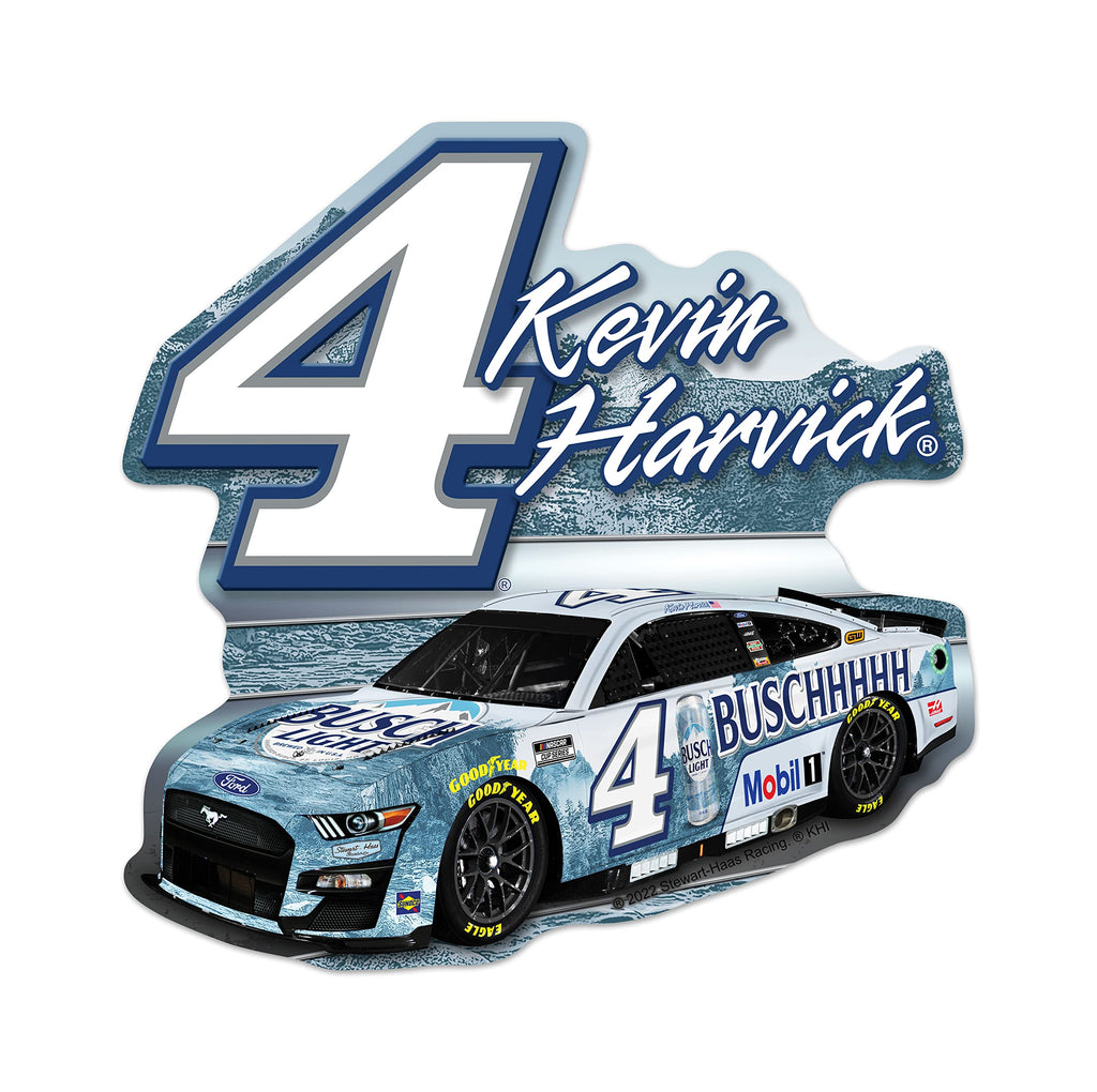 Rico Industries Nascar Racing Kevin Harvick #4 Busch Light Soft Felt Pennant - Ez To Hang - Home D  Cor (Game Room, Man Cave, Be