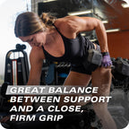 Power Gloves 3.0 - Durable Half Finger Weightlifting Gloves with Adjustable Wrist Closure, Breathable Leather Palm, Womens