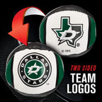 Franklin Sports Dallas Stars Nhl Mini Soft Hockey Stick Set - Nhl Team Soft Foam Mini Hockey Stick And Ball Set - Great Toy For