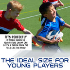 Franklin Sports Nfl Indianapolis Colts Football - Youth Football - Mini 8.5'' Rubber Ball - Perfect For Kids - Team Logos And Co