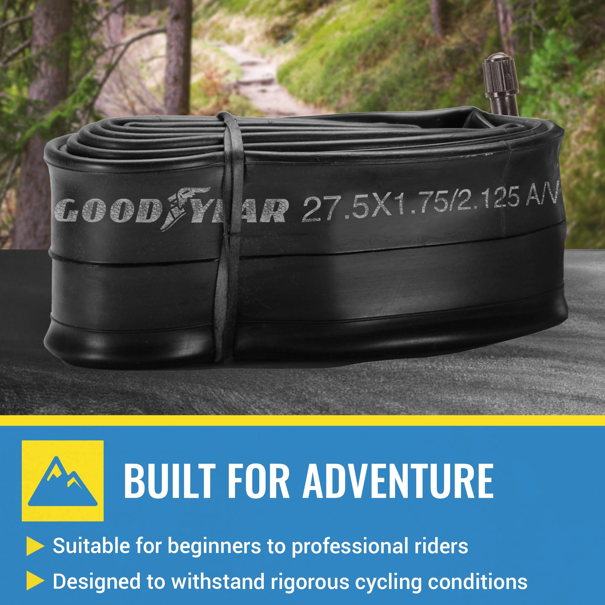 Goodyear Bicycle Tube, 27.5 X 1.75/2.125