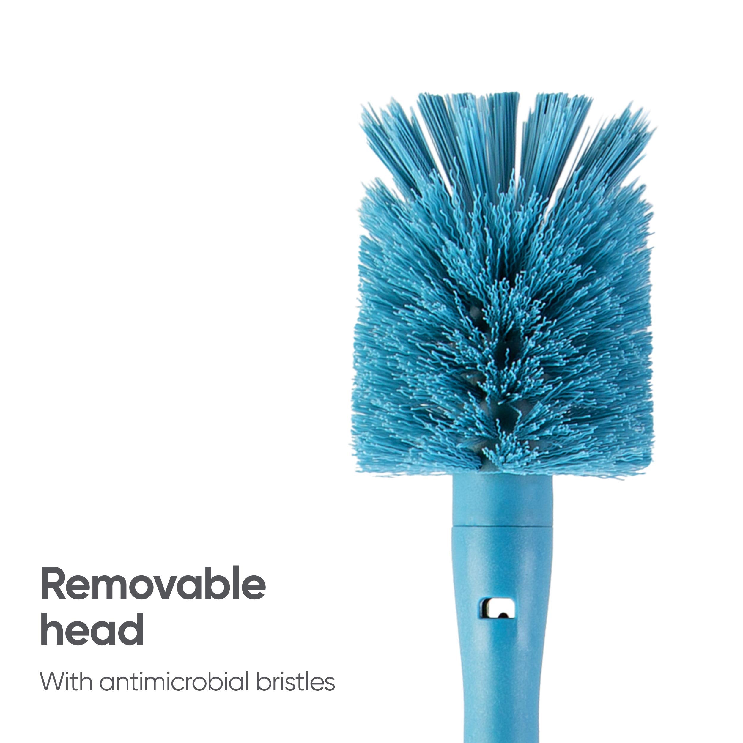 Owala 2-in-1 Water Bottle Brush Cleaner and Water Bottle Straw Cleaner Brush, Water Bottle Brush with Removable Head and Twist n