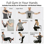 Oyo Personal Gym - Full Body Portable Gym: Home, Office Or Travel - Nasa Spiraflex Resistance Technology