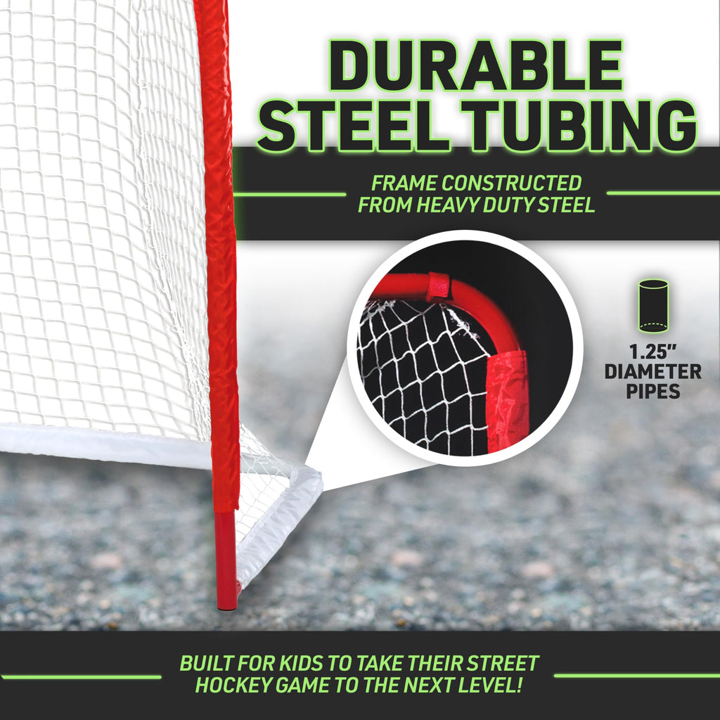 Franklin Sports Hockey Goal - Nhl - Steel - 50 X 42 Inches