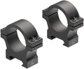 Leupold Open Range Cross-Slot Rings 1, 30mm Low with a Matte Finish