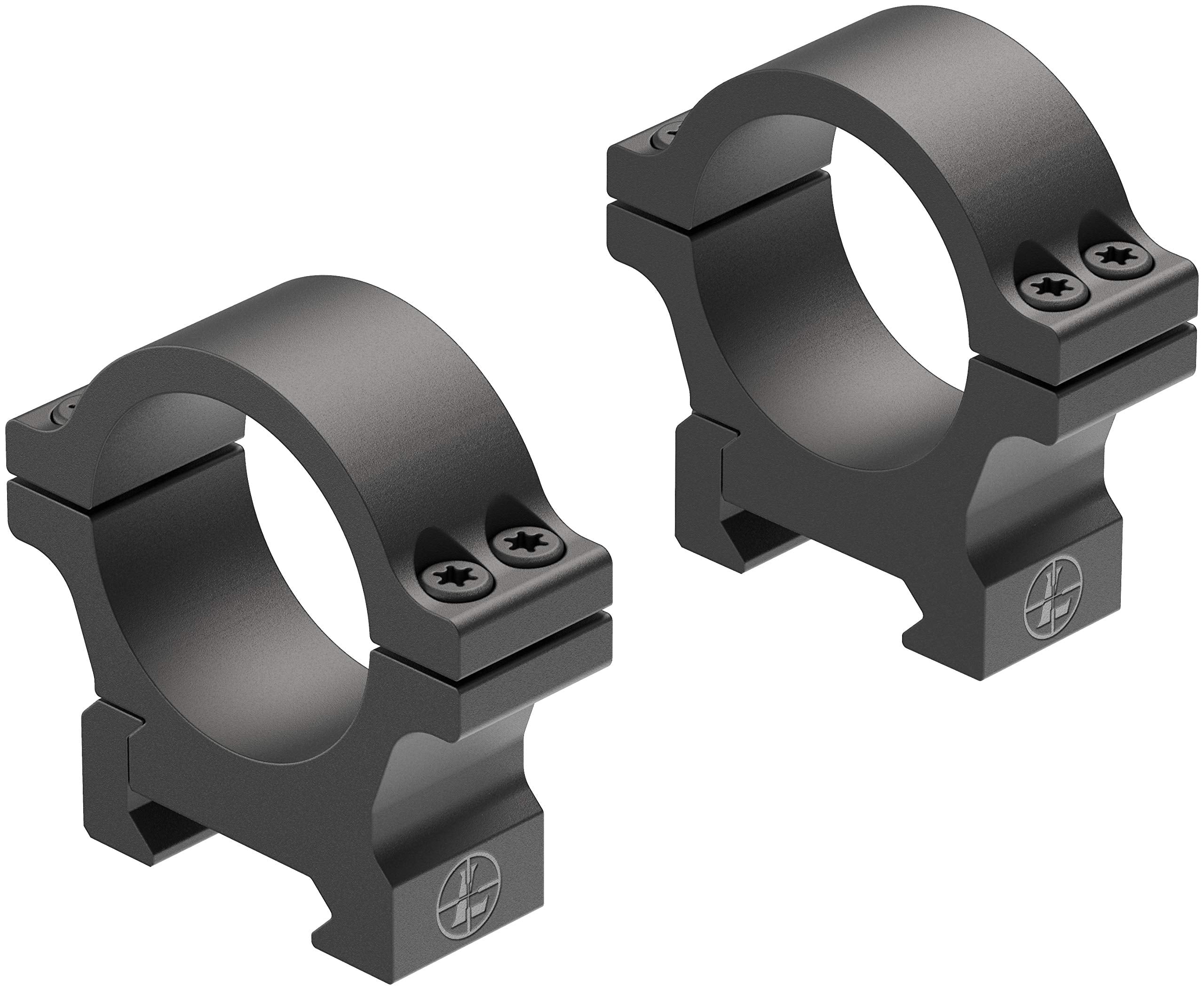 Leupold Open Range Cross-Slot Rings 1, 30mm Low with a Matte Finish