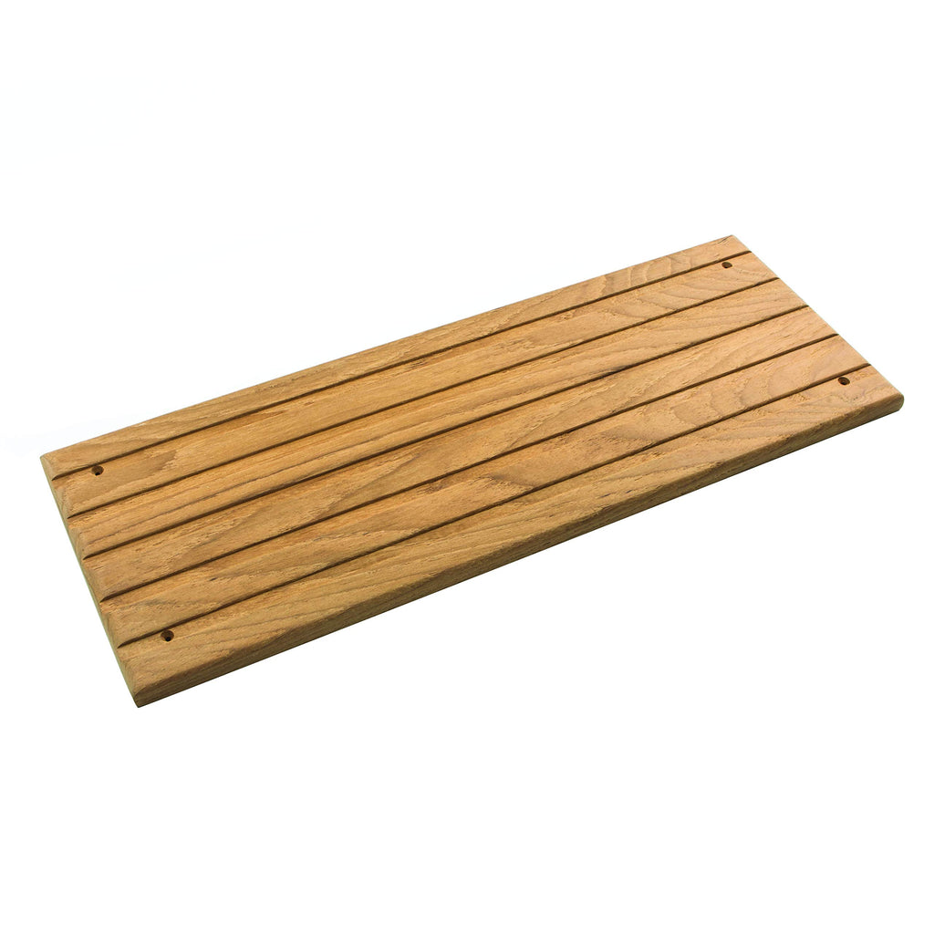 Whitecap 60502 Teak Deck Step - Large (15'' X 6'' X 1/2''),Khaki