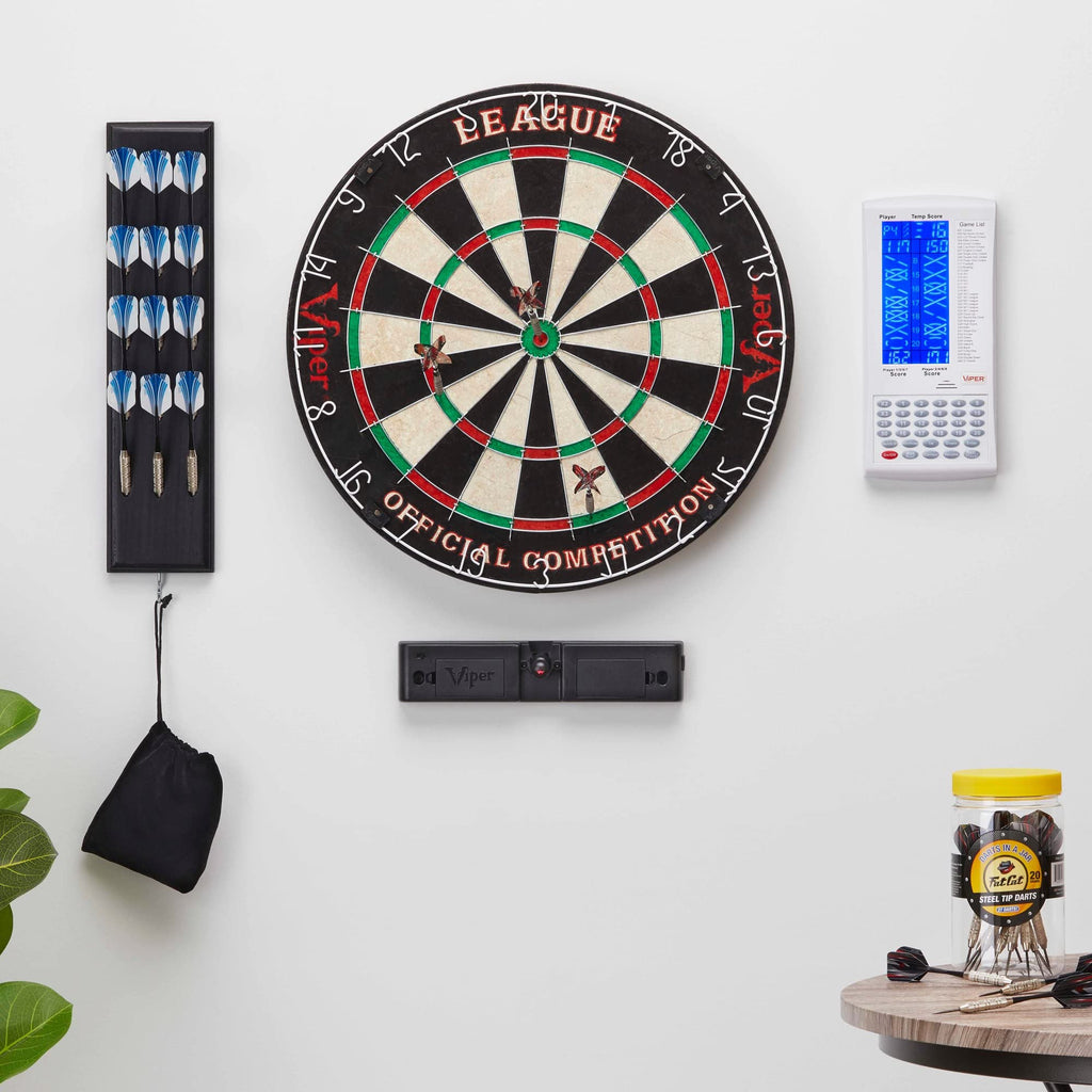 Viper By Gld Products Proscore Digital Dart Scorer Electronic Dartboard Scoreboard For Up To 8 Players, With 40 Games And 655 Ga