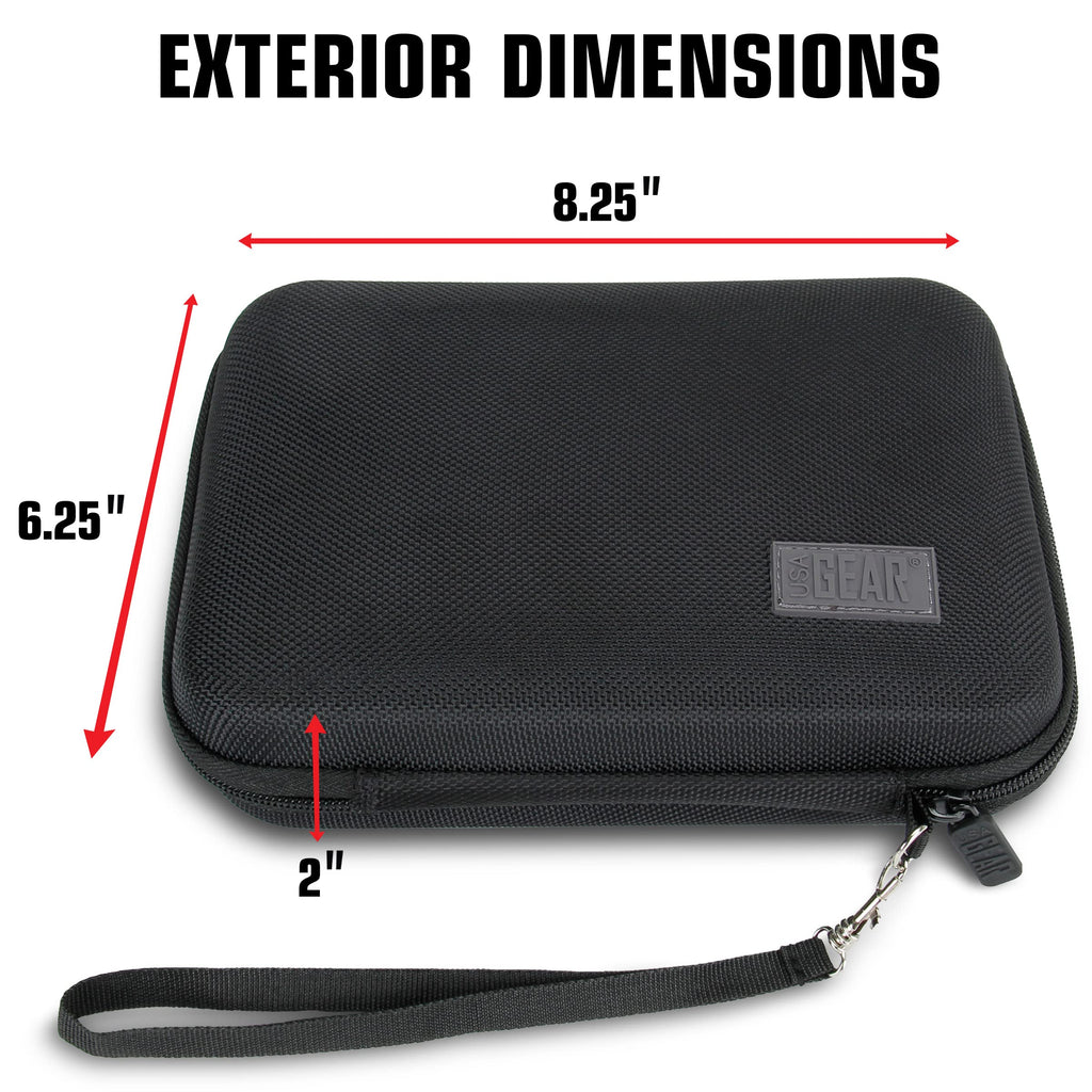 Usa Gear Golf Monitor Case - Swing Caddie Hard Case Compatible With - Swing Caddie Sc300, Sc200 Plus, And More Golf Accessories