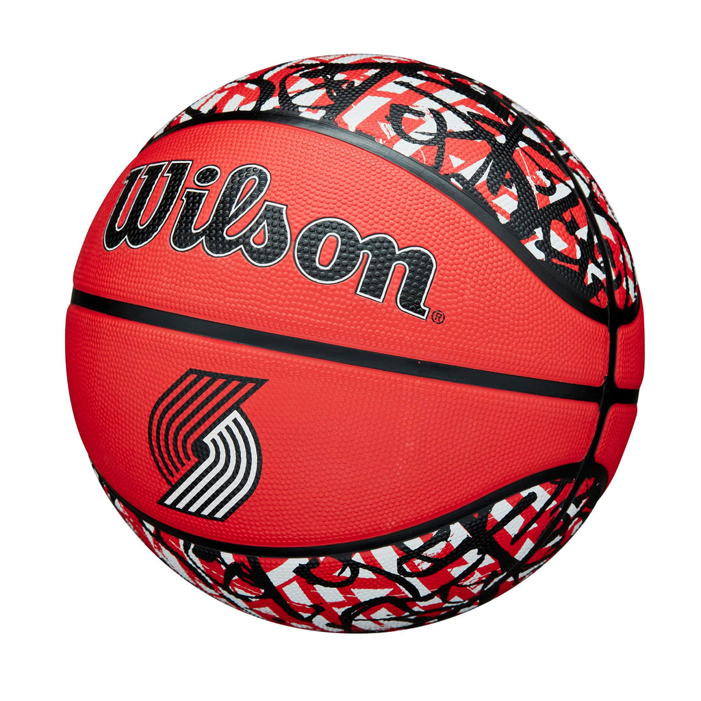 Wilson Nba Team Graffiti Basketball - Portland Trailblazers, Size 7-29.5''